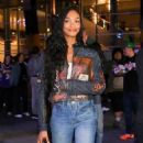 Jourdan Dunn – Exits the Lakers vs Suns game in Los Angeles - 454 x 681