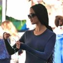 Juliana Nalú – Shopping candids at the Melrose Trading Post in West Hollywood