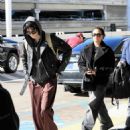 Demi Lovato – With boyfriend Jutes catch a flight out of Los Angeles