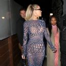 Khloe Kardashian – With Malika Haqq arrive for dinner at Craig’s in West Hollywood - 454 x 751