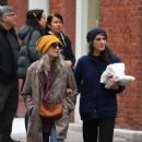 Patti Smith – With Jesse Shopping for books in Manhattan’s SoHo neighborhood - 454 x 681