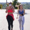 Natasha Alam and Anna Walt – Out for a hike in Bel Air - 454 x 681
