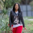 Blac Chyna Out in Calabasas, California - May 7, 2015 - 454 x 471