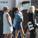 Meghan Markle – Watching Prince Harry play polo in Santa Barbara