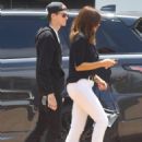 Cindy Crawford – In white pants Out in Malibu - 454 x 549