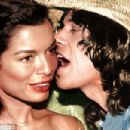Bianca Jagger and Mick Jagger