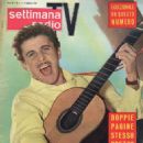 Domenico Modugno - Settimana Radio TV Magazine Cover [Italy] (1 February 1959)