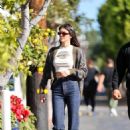 Kendall Jenner – Seen with Fat Khadira at Frred Segal