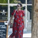 Mandy Moore – Exits a skin care clinic in Studio City