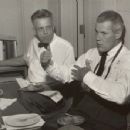 Alfred Kinsey and Glenway Wescott, 1951