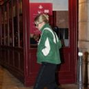 Gigi Hadid – On a night out at the Al-Ajami Lebanese restaurant in Paris - 454 x 681