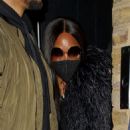 NAOMI CAMPBELL Leaves Chiltern Firehouse in London 05/07/2022