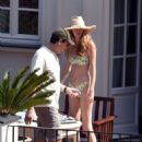 Annika Backes in Bikini on honeymoon in Capri - 454 x 681