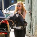 Rumer Willis – Takes her baby out in West Hollywood