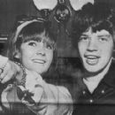 Mick Jagger and Chrissie Shrimpton - 400 x 282