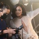 Kiara Ortega- Backstage of the photoshoot for the Mirame Magazine February 2022 - 454 x 508