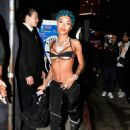 Coi Leray – Is seen at the nightclub The Nice Guy in Los Angeles - 454 x 681