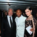 Tom Jones, Pharrell Williams and Jessie J. -  The 57th Annual GRAMMY Awards - Backstage - 454 x 529