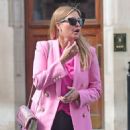 Holly Valance – In a pink blazer out in London - 454 x 586