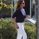 Cindy Crawford Shopping at Whole Foods After Leaving a Spa in Malibu