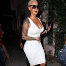 Blac Chyna, Amber Rose, and James Harden at 1 Oak Nightclub in West Hollywood - September 15, 2015 - 454 x 612