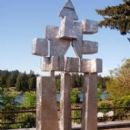 Outdoor sculptures in Oregon