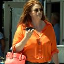 Angie Everhart – Heads to lunch in Santa Monica