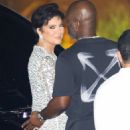 Kourtney Kardashian – With Kendall Jenner at Kim’s 42nd birthday party in Calabasas
