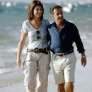 Nicolas Sarkozy and Cecilia Ciganer-Albenizil