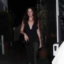Nicole Trunfio – In black dress at Giorgio Baldi in Santa Monica - 454 x 681