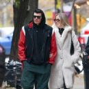 Hailey Clauson – With Jullien Herrera out in New York City - 454 x 688