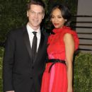 Keith Britton and Zoe Saldana
