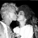 Billy Idol and Perri Lister