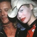 D'arcy Wretzky and Mickey Rourke