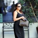 Shay Mitchell in Black Dress – Out in Beverly Hills