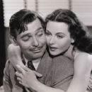 Hedy Lamarr and Clark Gable