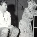 Robert Mitchum and Shelley Winters