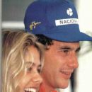 Ayrton Senna and Adriane Galisteu