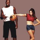 Shaquille O'Neal and Cindy Crawford