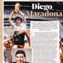 Diego Maradona - Tele Tydzien Pozegnania Magazine Pictorial [Poland] (5 October 2021) - 454 x 626