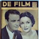 Lew Ayres - De Film (Belgian Magazine Cover) Magazine Cover [Belgium] (23 May 1937)