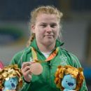 Irish female discus throwers