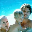 Ursula Andress and Harry Hamlin with son Dimitri