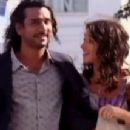 Naveen Andrews and Andrea Gabriel