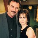 Courteney Arquette and Tom Selleck