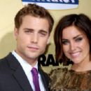 Jessica Stroup and Dustin Milligan