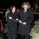 Lily Collins and Jamie Campbell Bower out in Toronto (November 1)