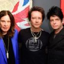 Musician Ozzy Osbourne, Musician/artist Billy Morrison and musician Gary Numan attend an VIP Opening Reception For "Dis-Ease" An Evening Of Fine Art With Billy Morrison at Mouche Gallery on September 2, 2015 in Beverly Hills, California.
