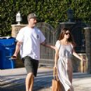 Rachel Bilson – With a mystery man and some friends in Hollywood