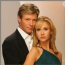 Jack Wagner and Ashley Jones